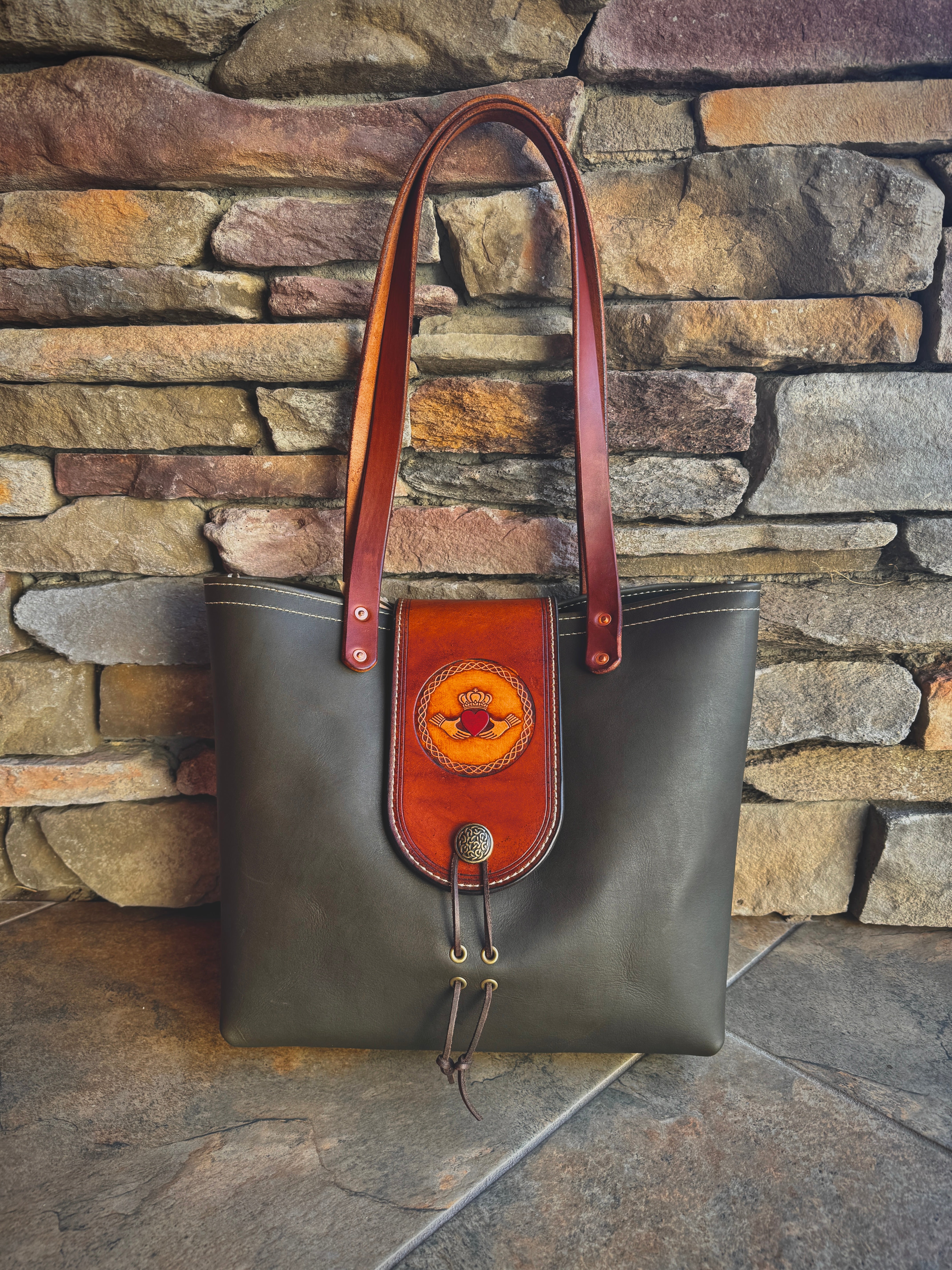 THE ALEX TOTE - CLADDAGH