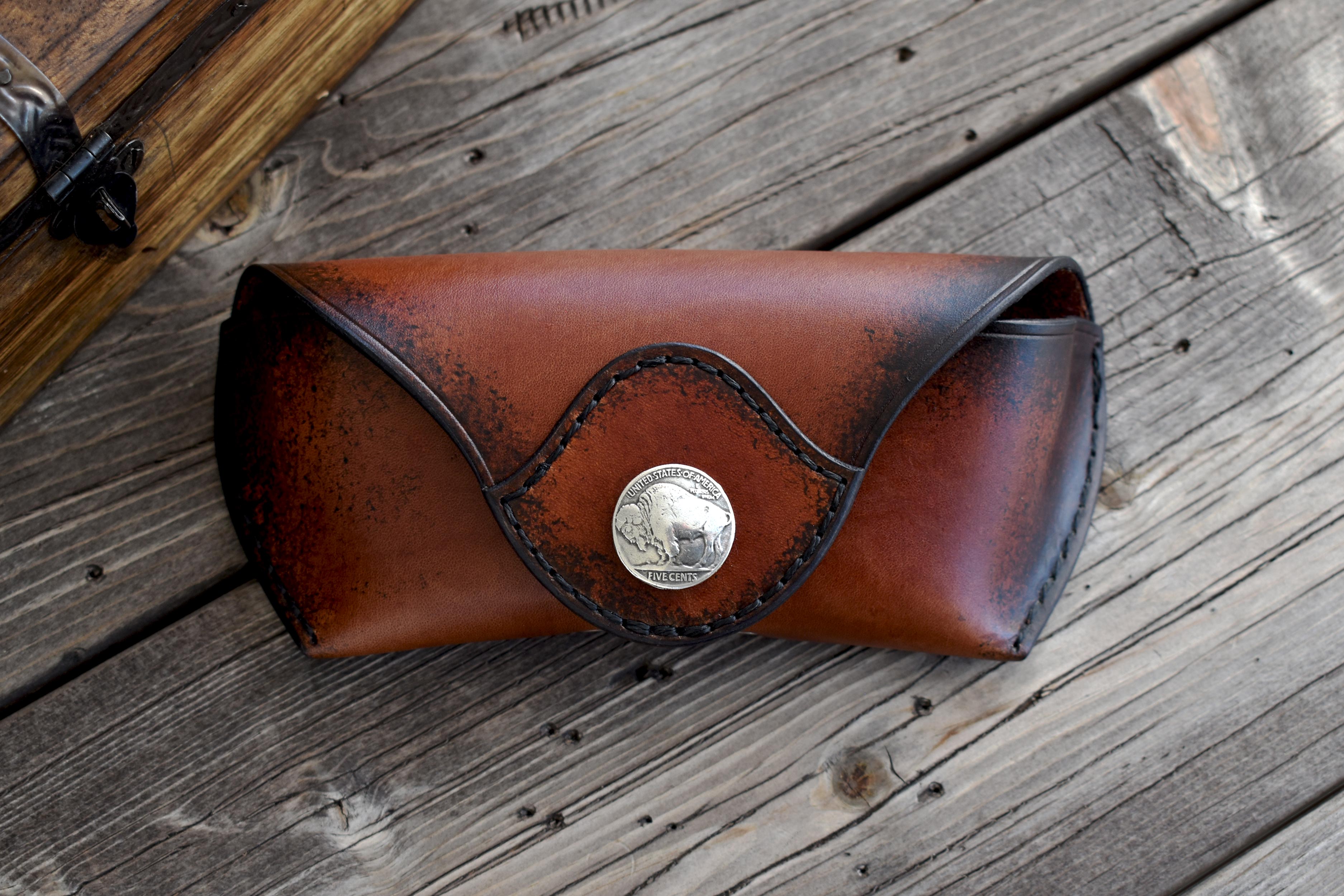 SUNGLASSES CASE - Buffalo Nickel