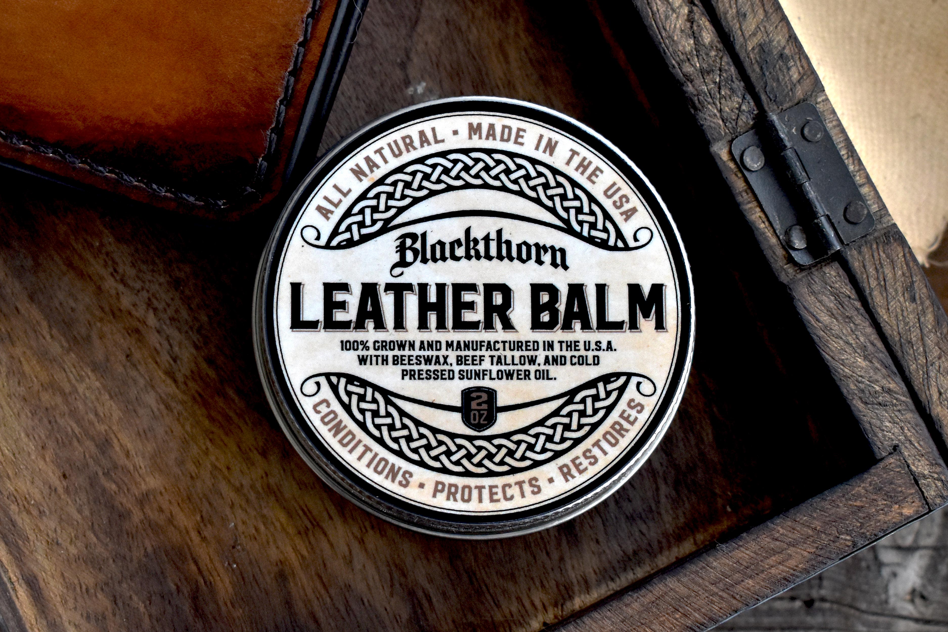Blackthorn Leather Balm