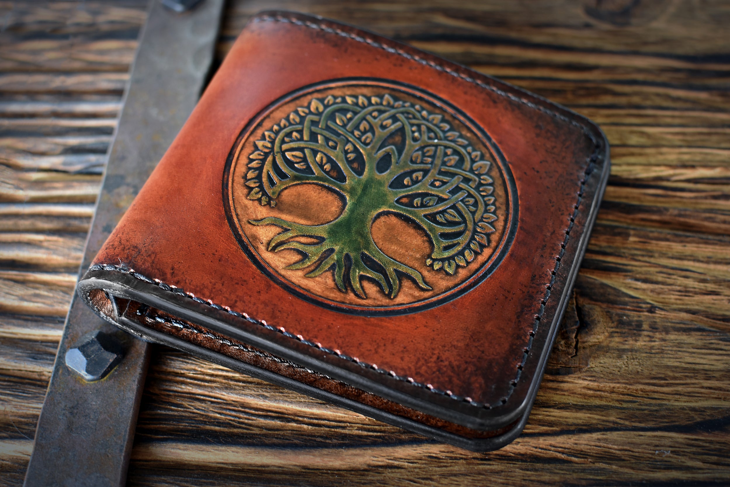 The Standard Leather Bi-Fold Wallet