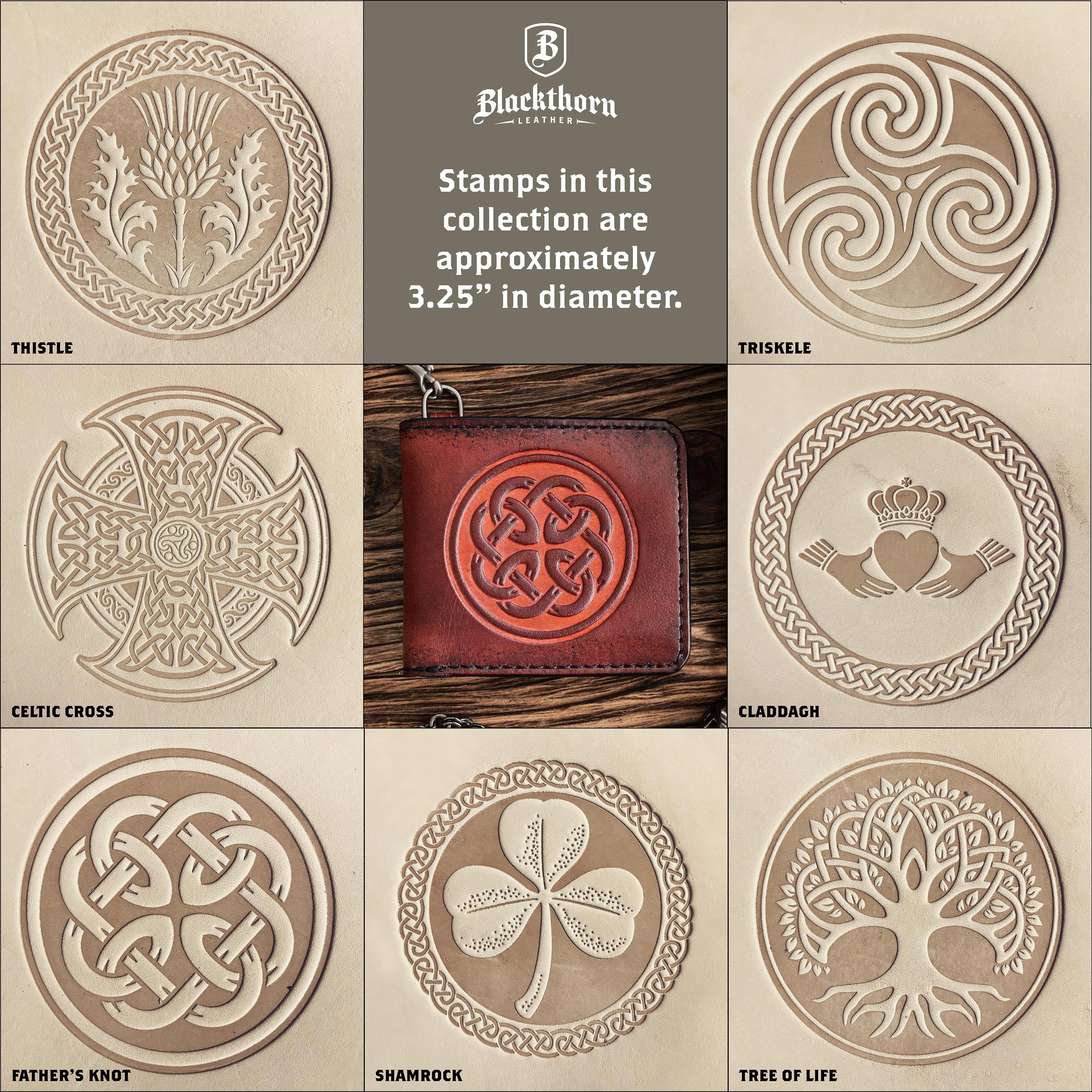 Leather Catch All Tray - Celtic