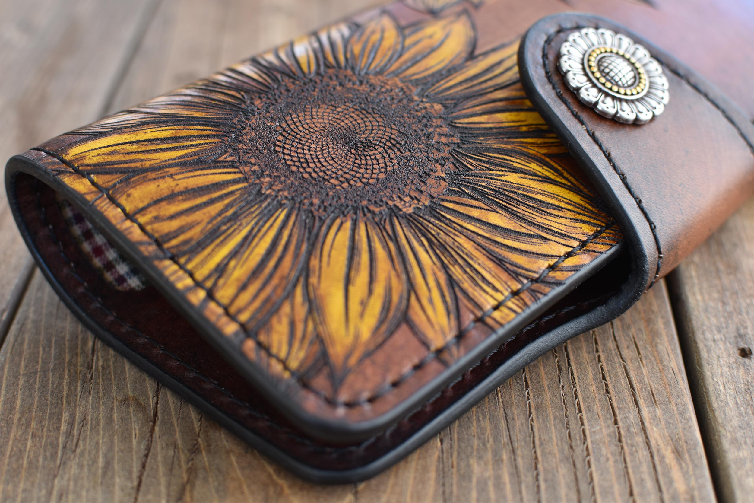 Clutch Wallet - Sunflower
