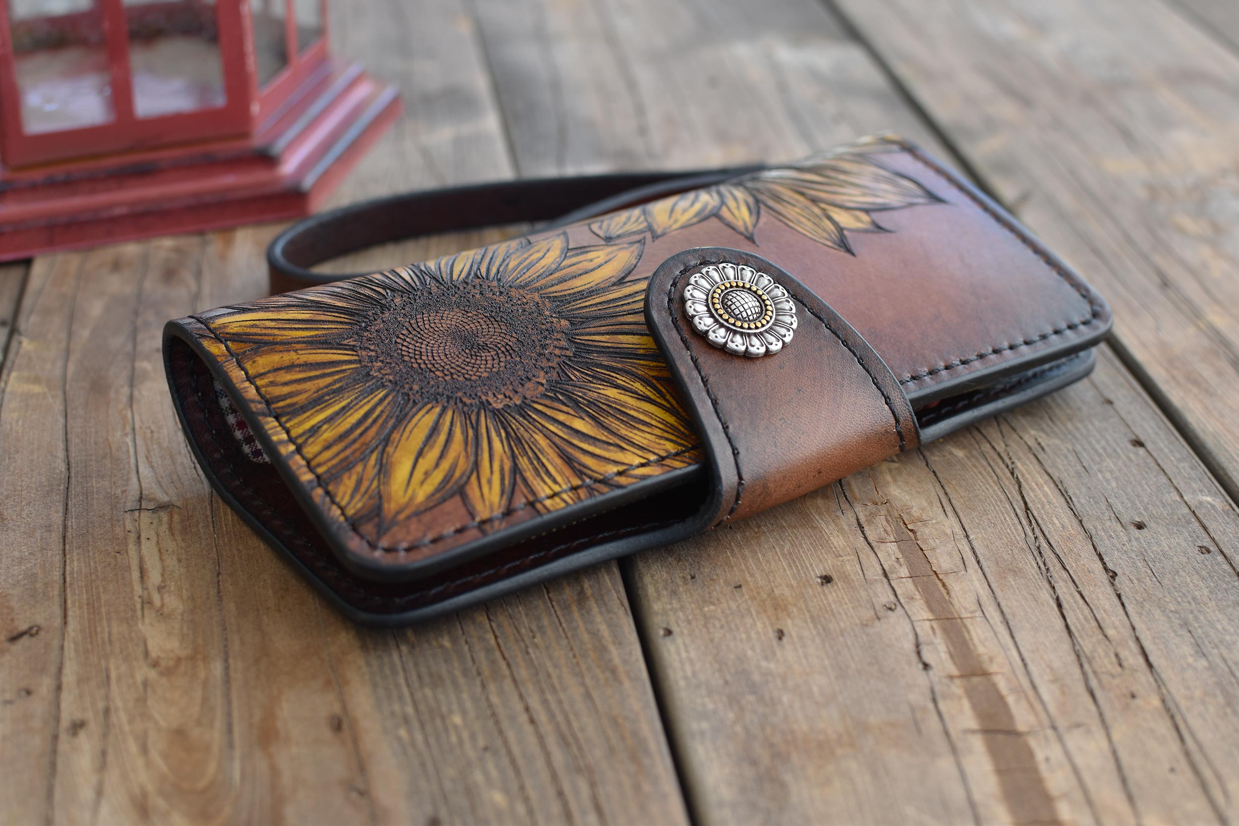 Clutch Wallet - Sunflower