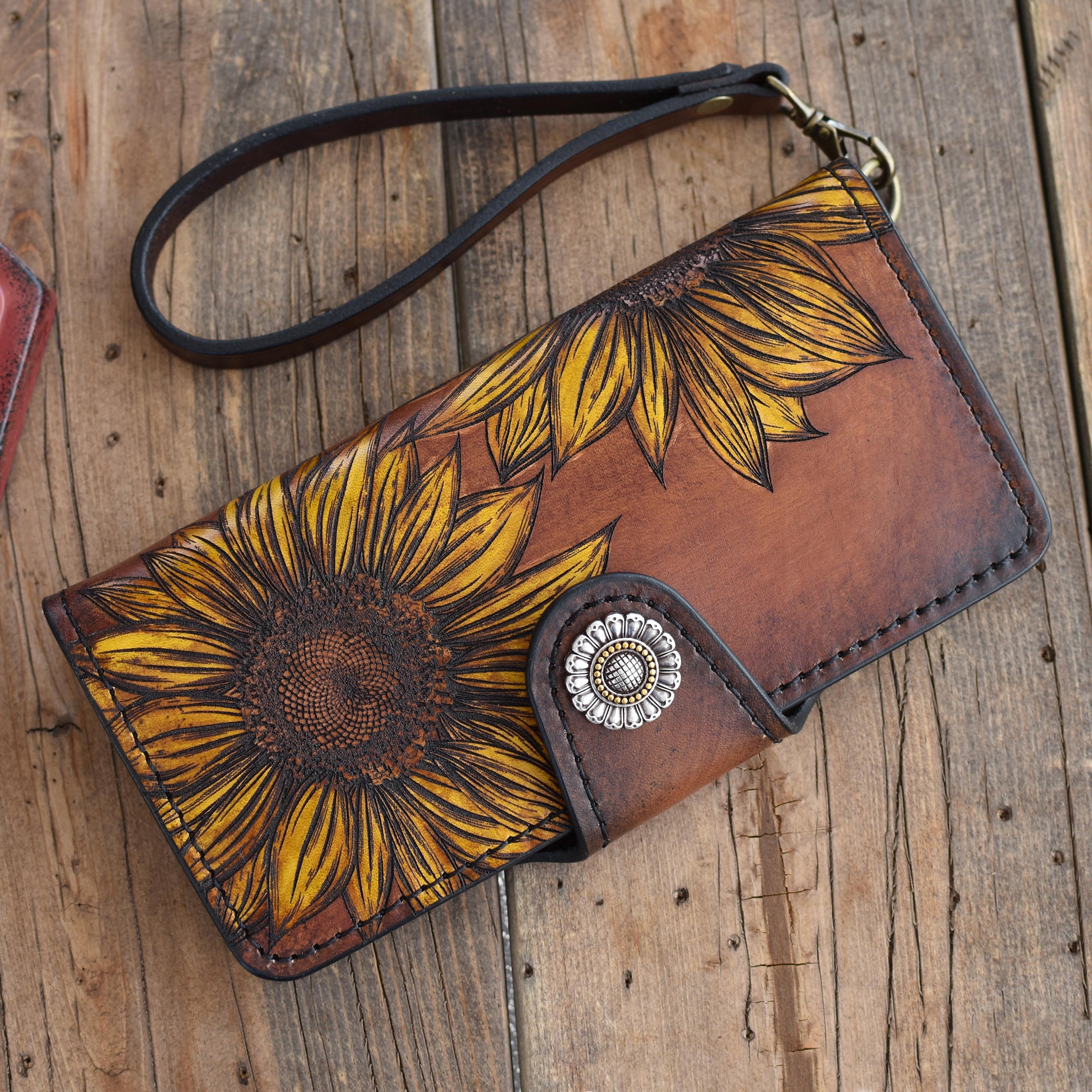 Clutch Wallet - Sunflower