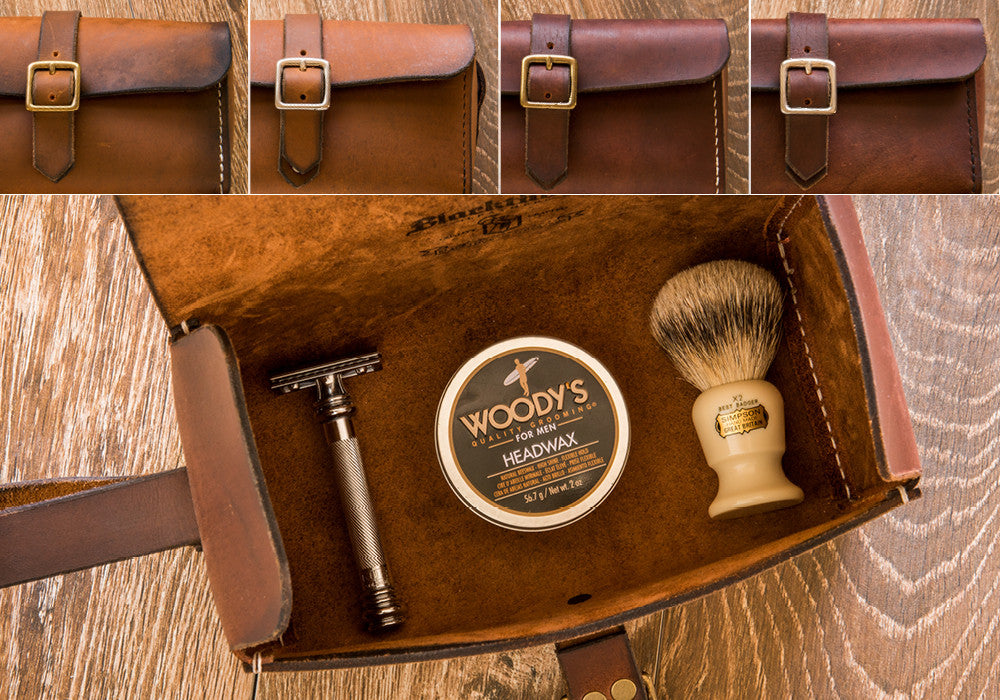Leather Dopp Kit