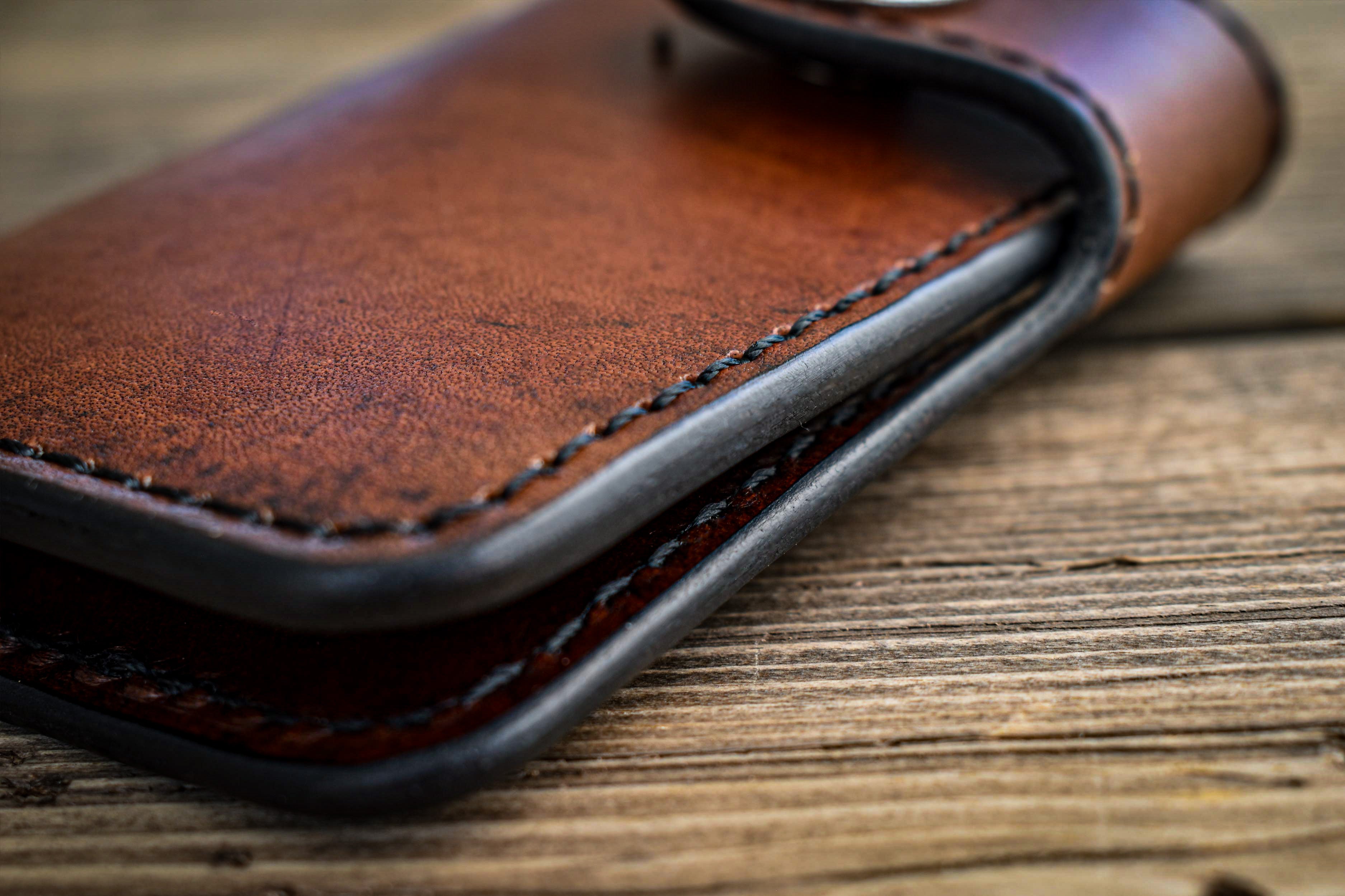 THE GALWAY: Vertical Snap Wallet - Flying Eagle Quarter Dollar