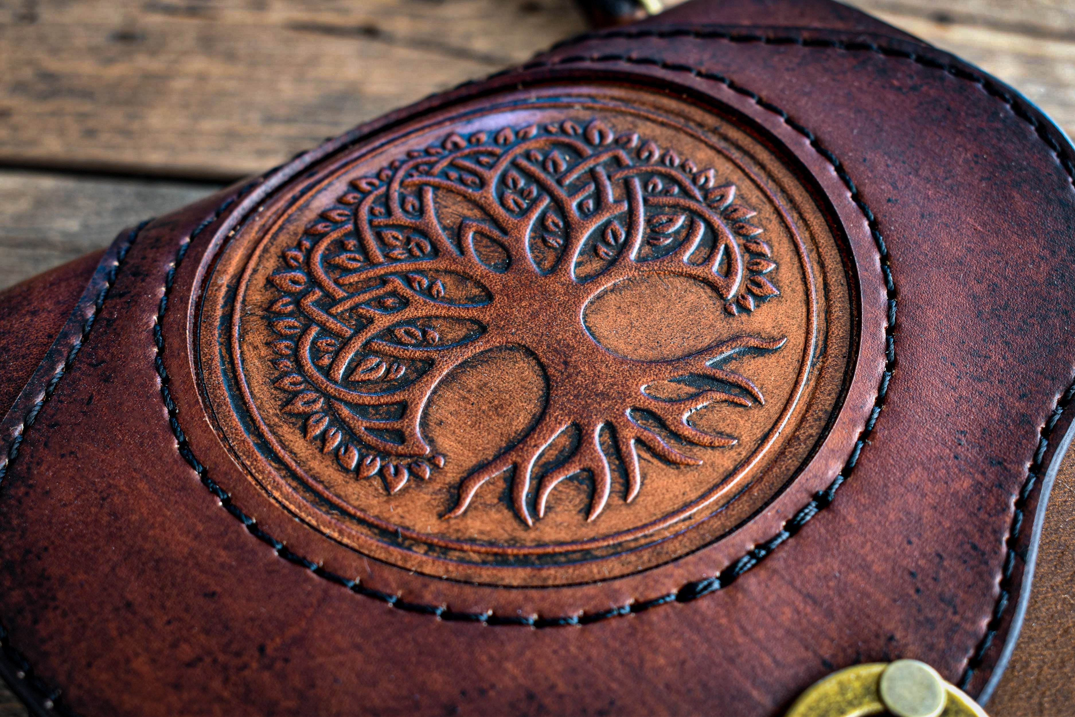 THE BRIGID - Crossbody Bag w/Tree of Life