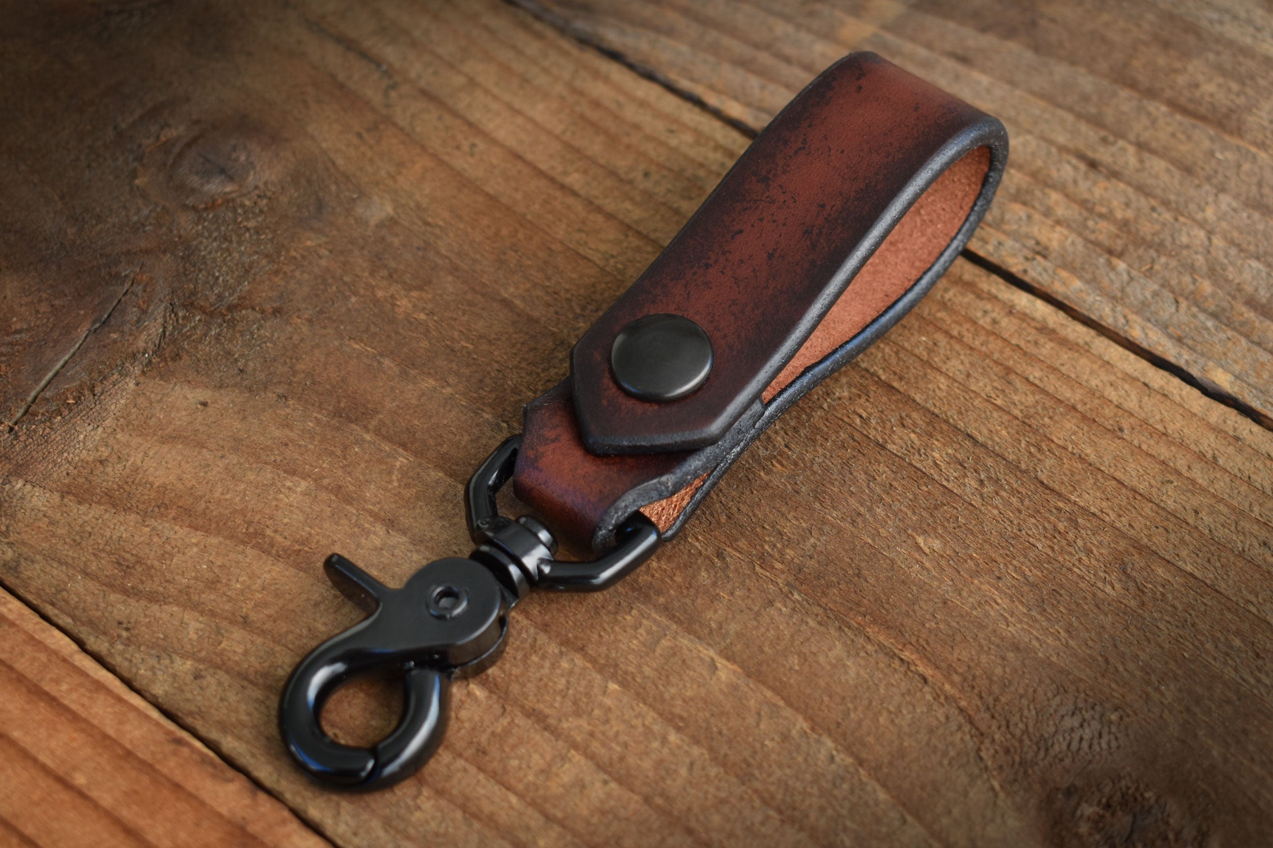 Blackthorn Leather Key Fob