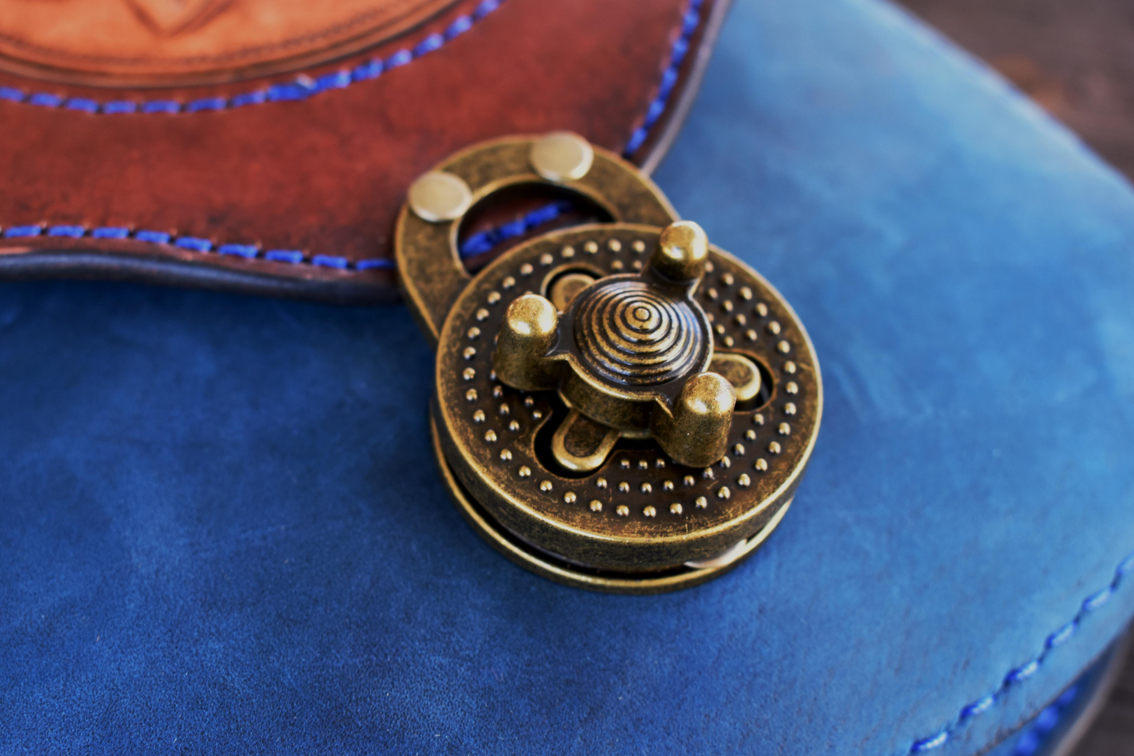 THE BRIGID - Lily + Blue Leather