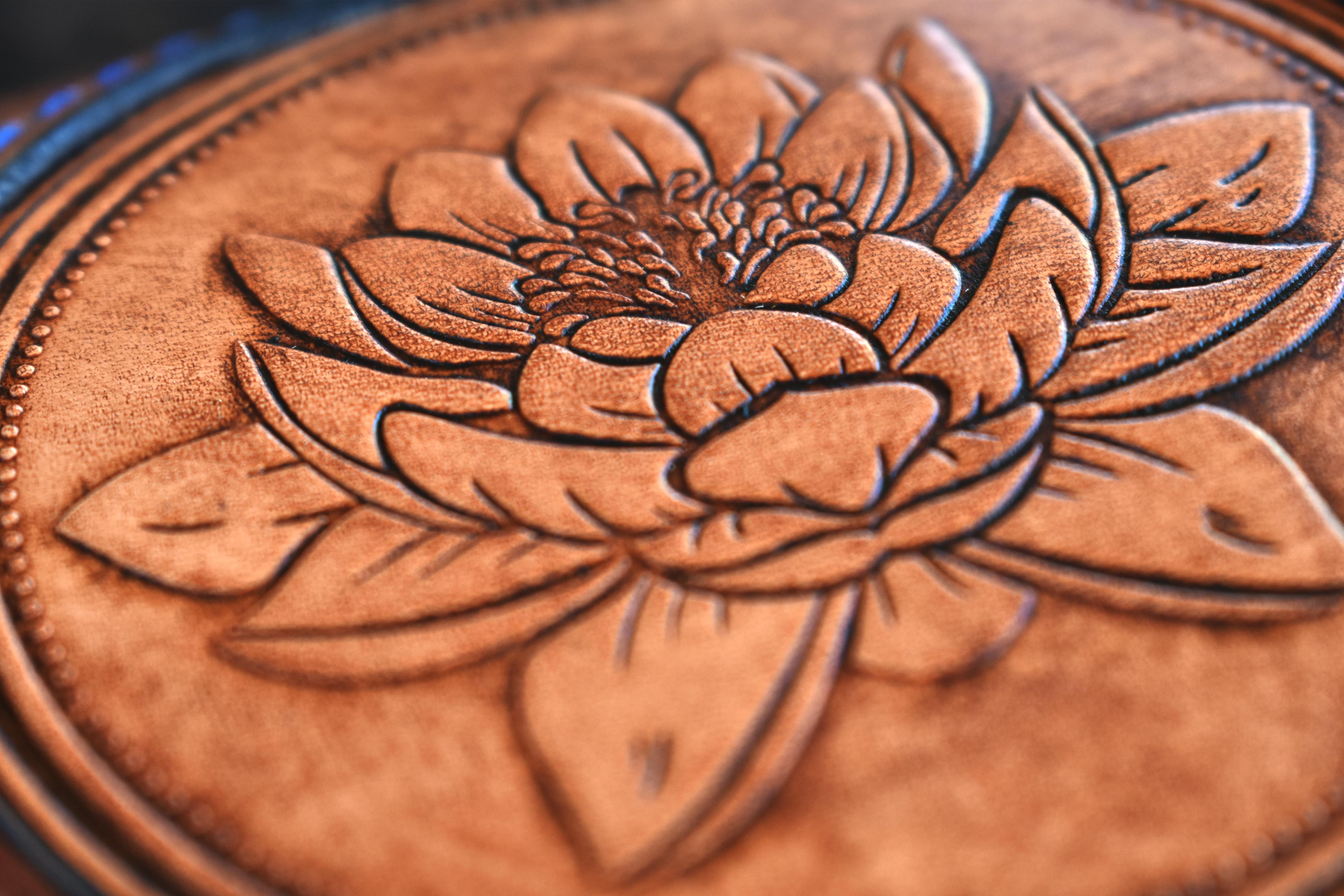 THE BRIGID - Lily + Blue Leather