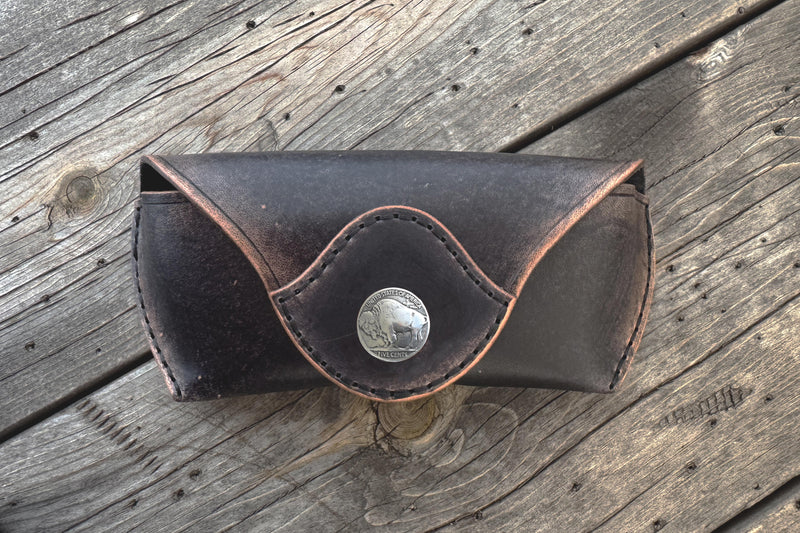 SUNGLASSES CASE - Buffalo Nickel