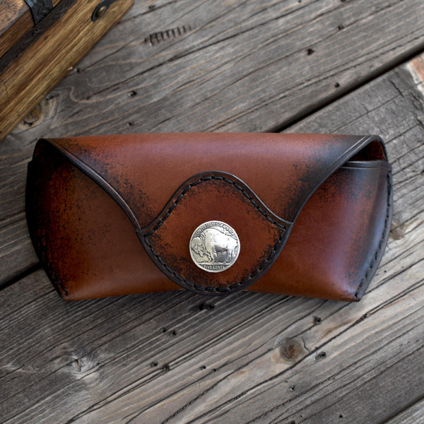 SUNGLASSES CASE - Buffalo Nickel