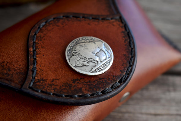 SUNGLASSES CASE - Buffalo Nickel