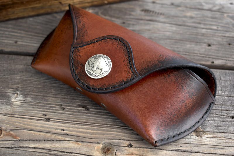 SUNGLASSES CASE - Buffalo Nickel