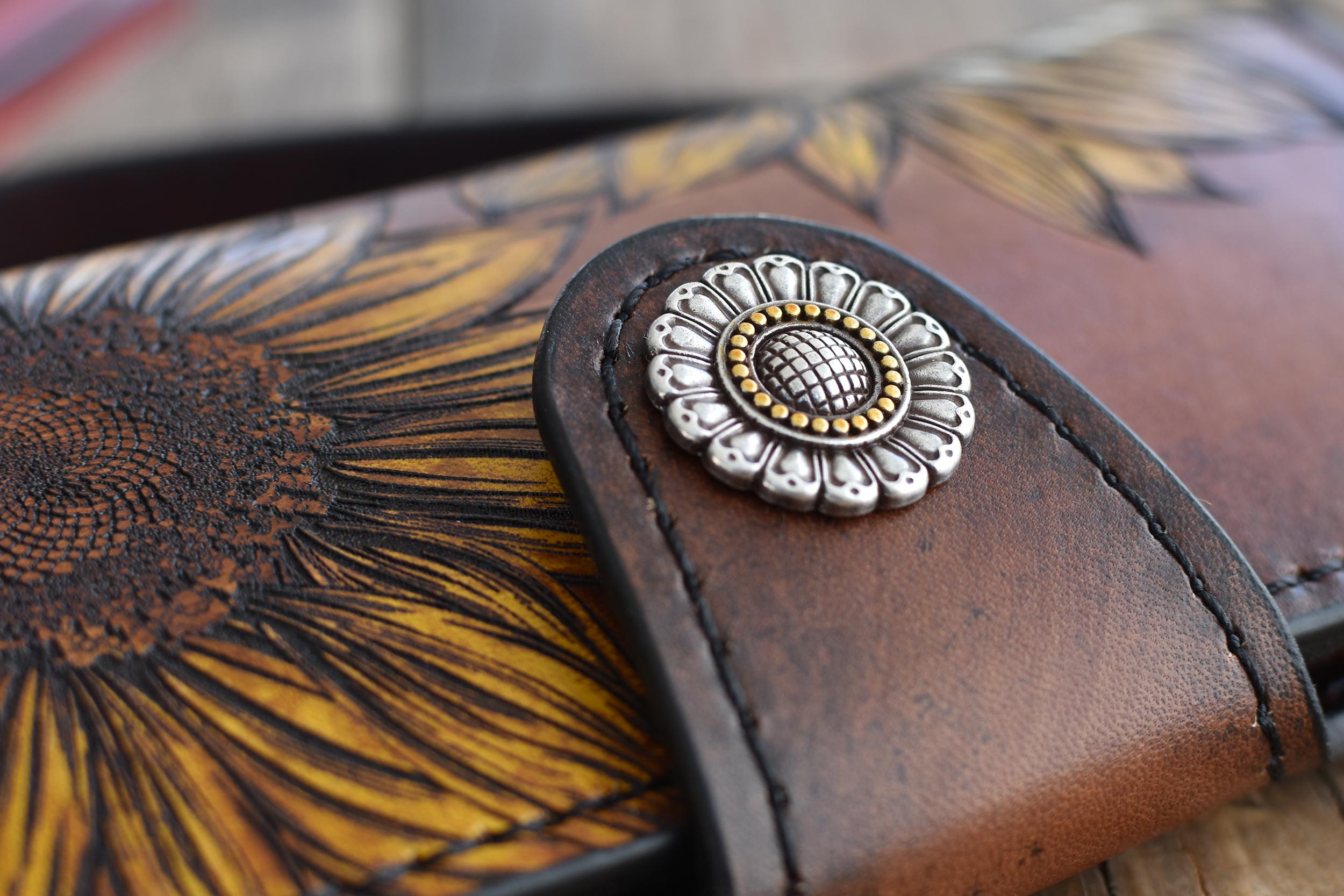 Clutch Wallet - Sunflower