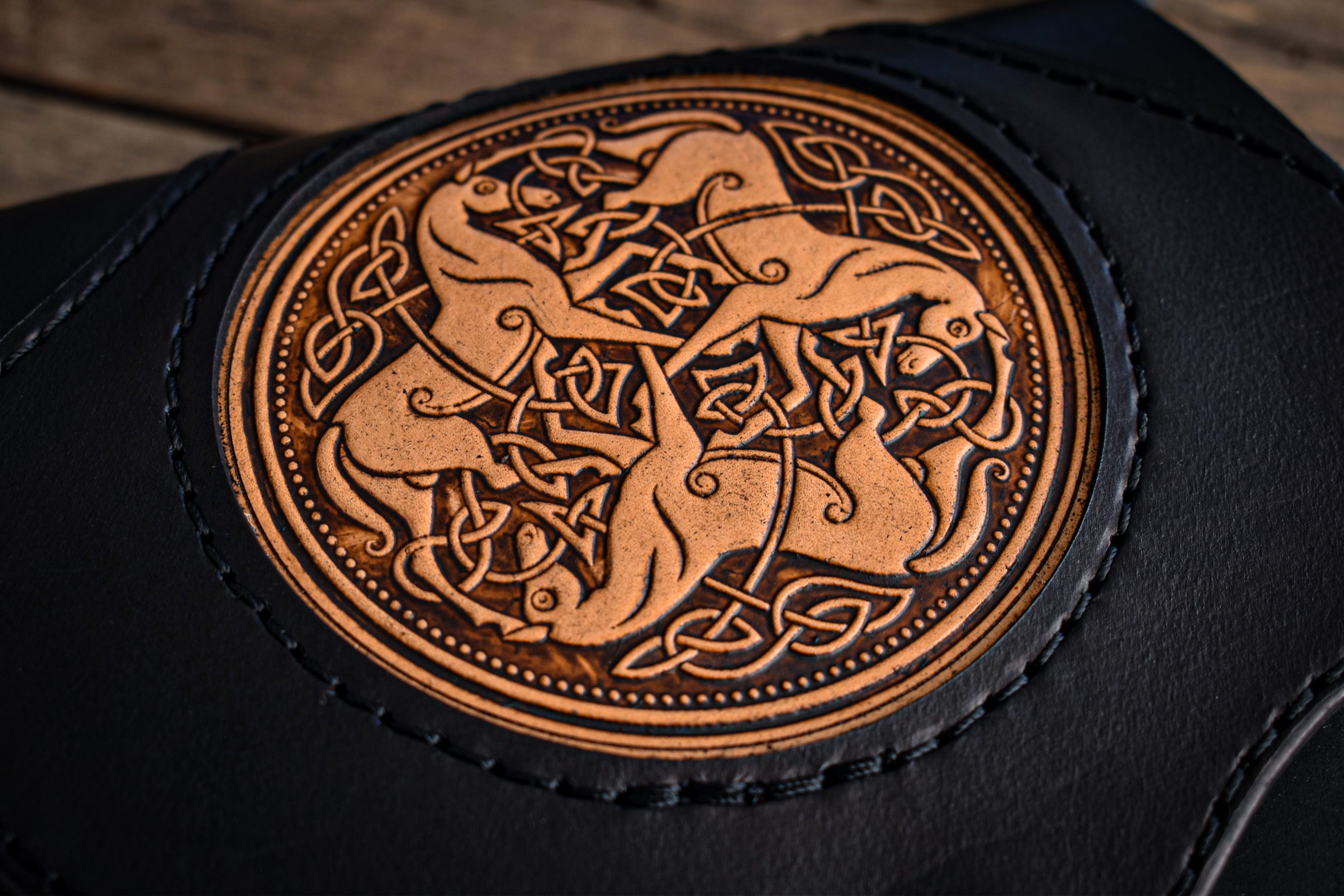 THE BRIGID - Crossbody Bag w/Celtic Horses