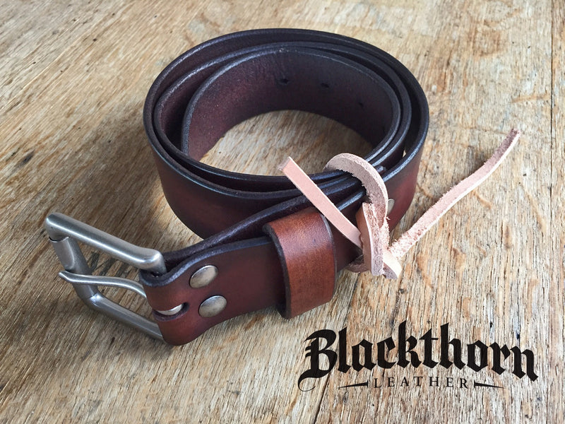 Blackthorn Belt - 1.5 Inch Wide – Blackthorn Leather