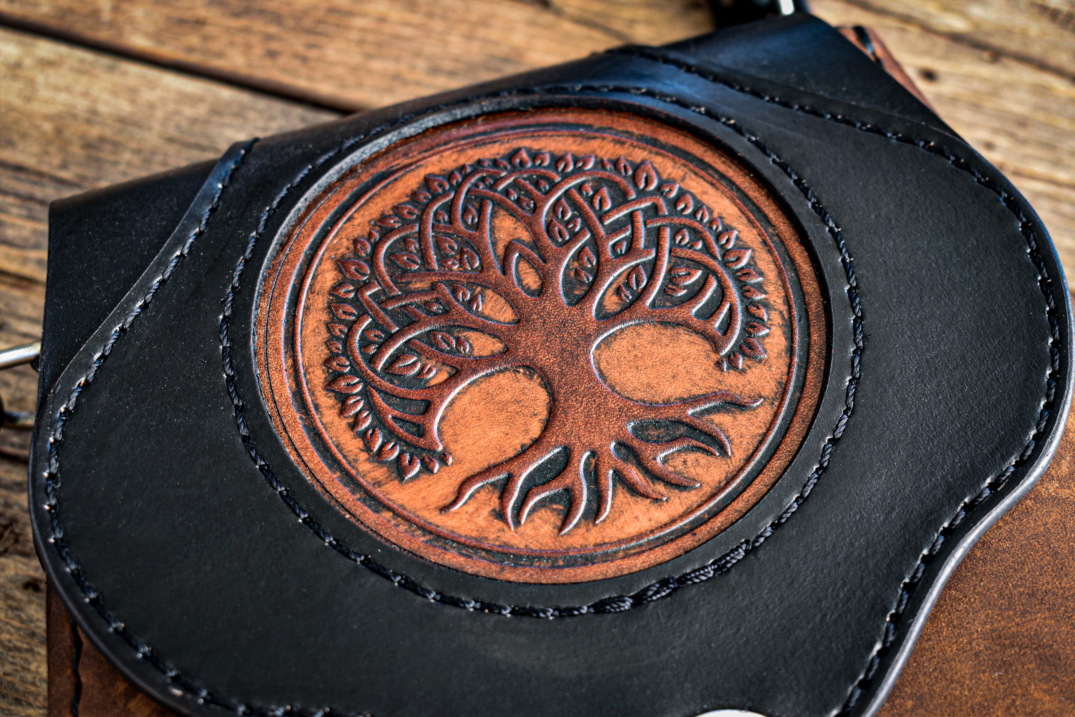 THE BRIGID - Crossbody Bag w/Tree of Life