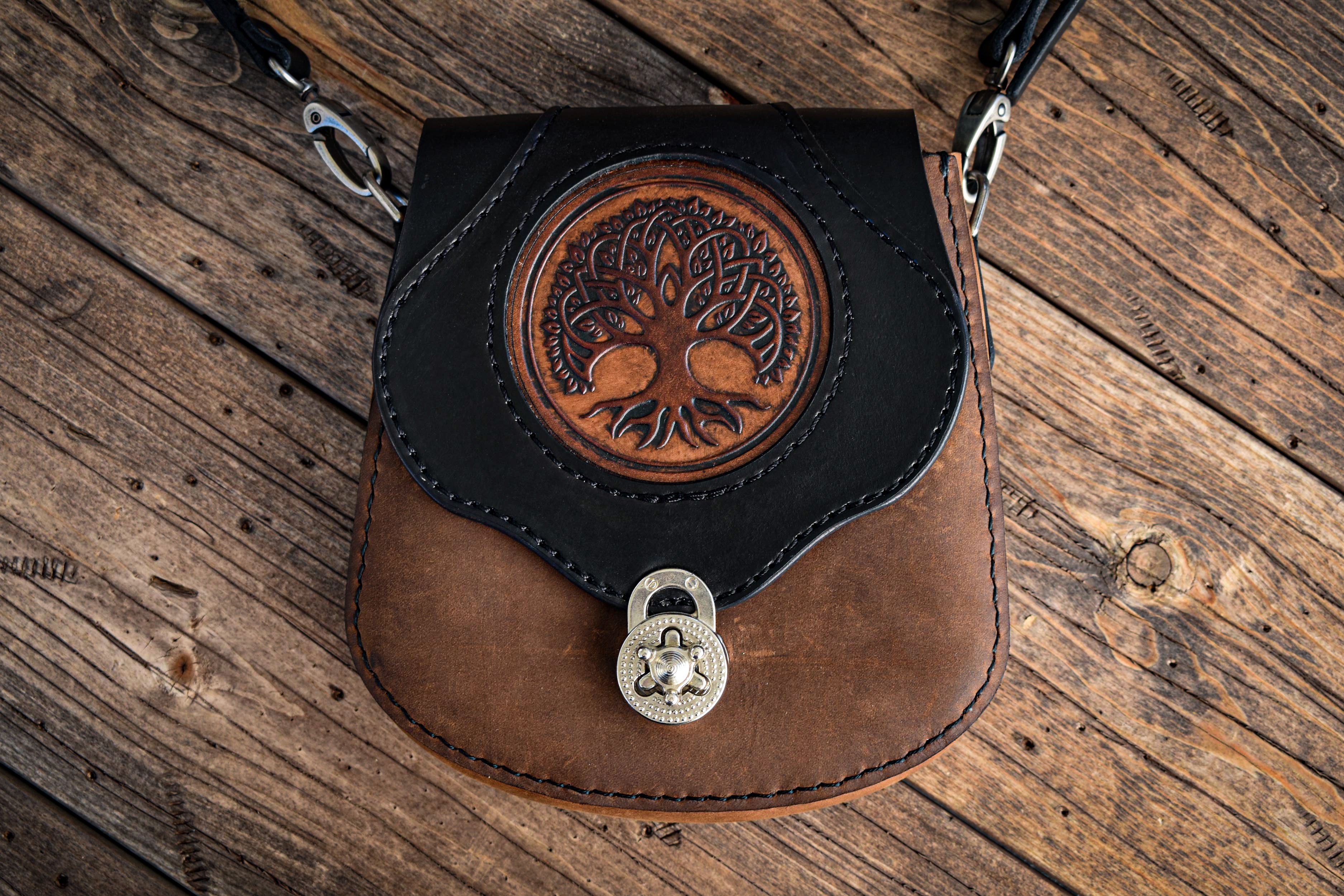 THE BRIGID - Crossbody Bag w/Tree of Life