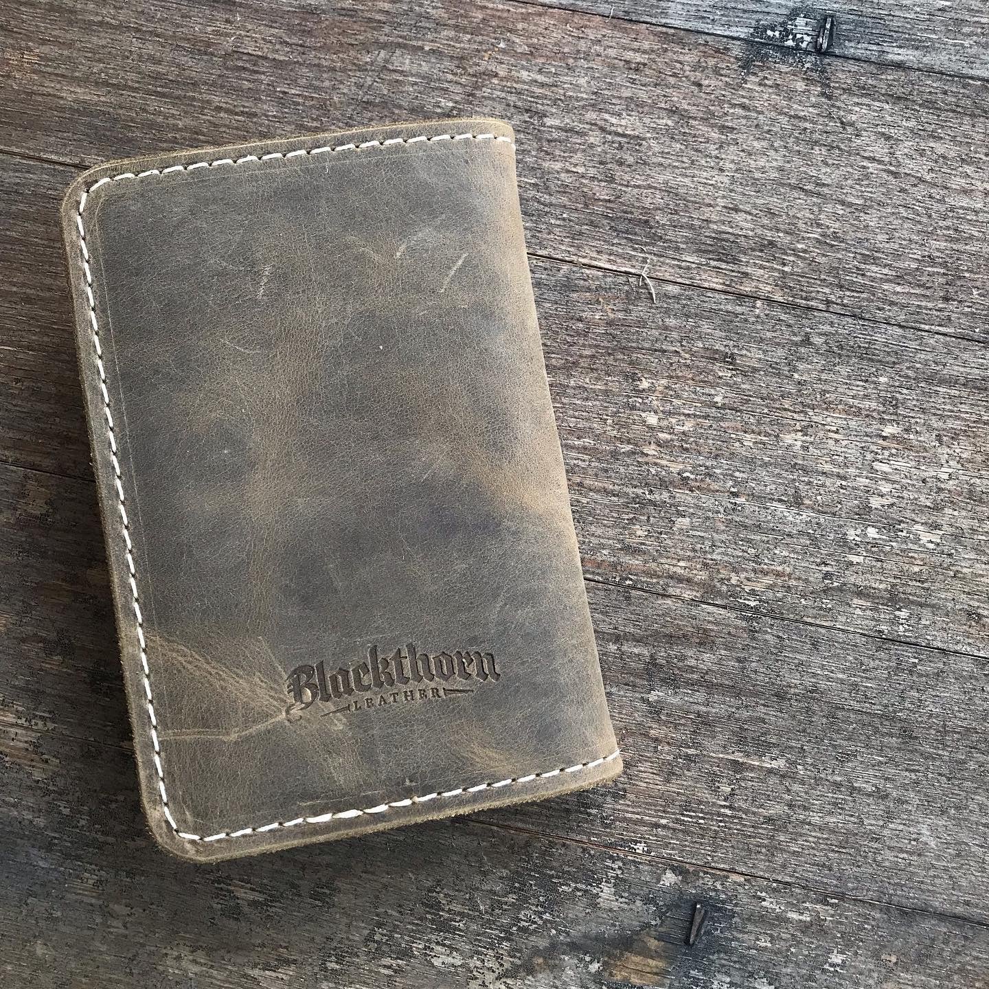 Leather Field Notes Cover, Passport travel wallet