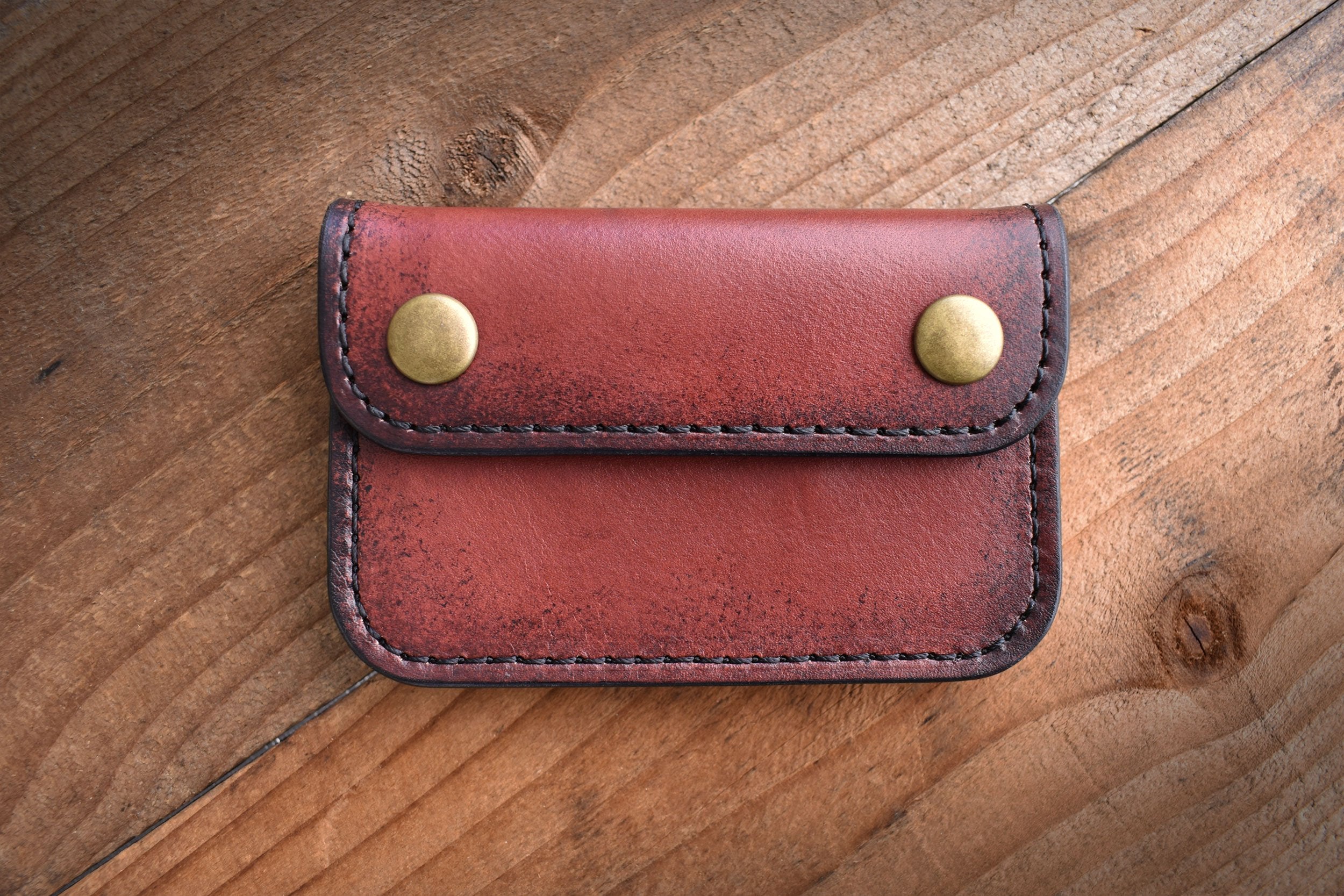 KENNETH - Snap Wallet w/ Zipper Pouch