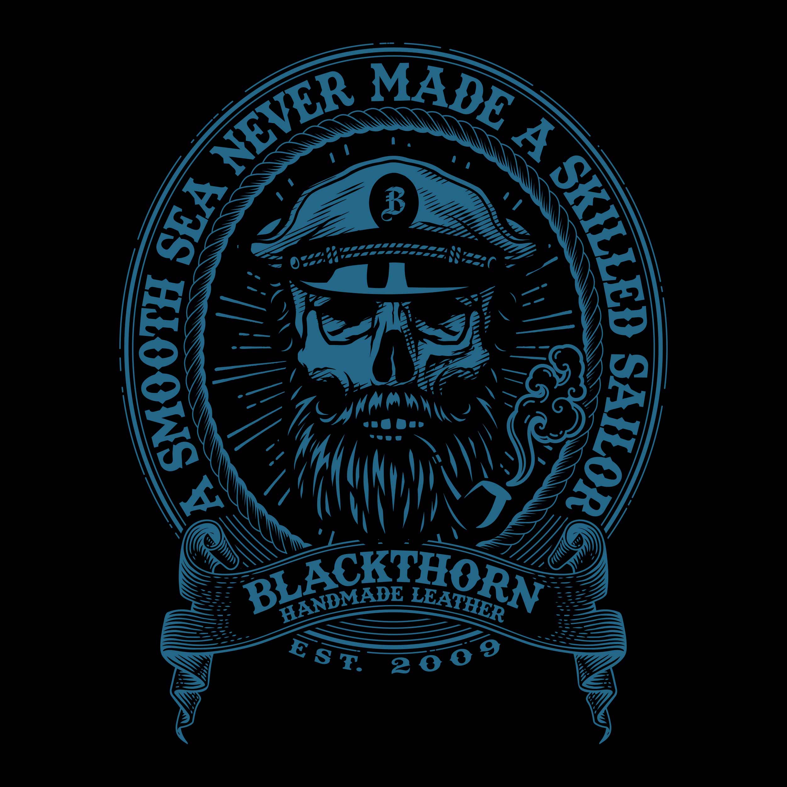 "Smooth Seas" artwork closeup